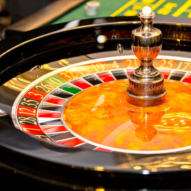 Roulette wheel hire