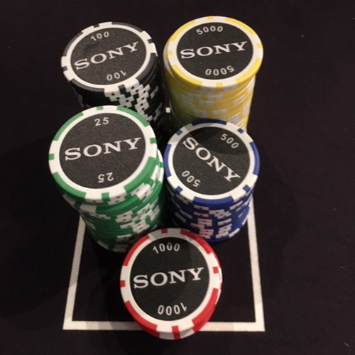 Branded gaming chips