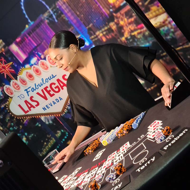Virtual Casino table hire